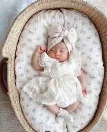 ≪一部お取り寄せ≫【 人気 No1 】 レース フリル ロンパース ドレス ベビー 赤ちゃん 女の子 可愛い か…