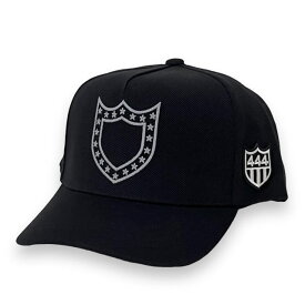 YOSHINORI KOTAKE[ヨシノリコタケ] YKD-EMB★-ND CAP [BLK] キャップ（ブラック）メンズレディース444 ナンバー444 キャップ ゴルフキャップとしても人気 BCA