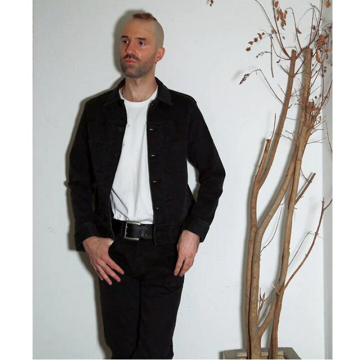 楽天市場】TMT [ティーエムティー] STRETCH COMFY DENIM JACKET BLACK 