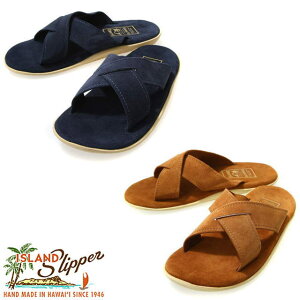 ISLAND Slipper [�A�C�����h�X���b�p] CROSS SANDAL PT223 (NAVY, PEANUT) �N���X�T���_�� (�l�C�r�[�A�s�[�i�b�c) ACS