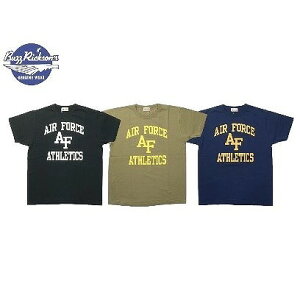 BUZZ RICKSON'S [�o�Y���N�\���Y] AIR FORCE ATHLETICS TEE [BLACK,KHAKI,NAVY] �G�A�t�H�[�X�A�X���`�b�N�XT�V���c�i�u���b�N,�J�[�L�[,�l�C�r�[�j BDS