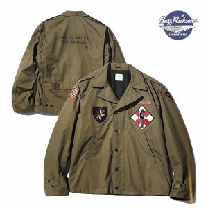 BUZZ RICKSON'S [oYN\Y] JACKET FILED, O.D. TYPE M-41 h487th BOMB.SQ.h M-41tB[hWPbg h487th BOMB.SQ." BR15348 BDA