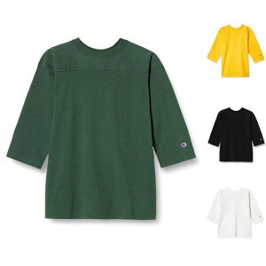 CHAMPION [`sI] T1011 3/4 FOOTBALL TEE [MOSS GREEN,YELLOW,BLACK,WHITE] T1011 3/4X[utbg{[TVc (XO[ACG[AubNAzCg) C5-P405 BBS