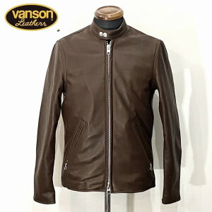 Vanson Leathers [�o���\�� ���U�[] Special Custom Single Riders Jacket Type-2 �X�y�V�����J�X�^�� �V���O�����C�_�[�X�W���P�b�g �^�C�v2 �y�`���R���[�g�u���E���zBEA