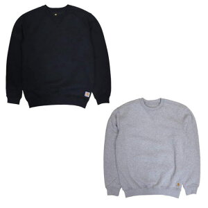 carhartt [�J�[�n�[�g] CREWNECK SWEAT [Black,Gray,CarbonHeather] �N���[�l�b�N�X�G�b�g (�u���b�N�A�O���[�A�J�[�{���w�U�[) K124 BCS