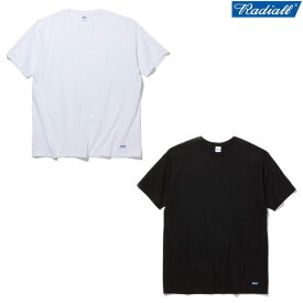 RADIALL [ラディアル] Basic - CREW NECK T-SHIRT S/S [WHITE,BLACK] ベーシッククルーネックショートスリーブTシャツ (ホワイト、ブラック) BCA