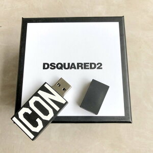 DSQUARED2 [�f�B�[�X�N�G�A�[�h] ICON USB KEYS [BLACK] �A�C�R��USB�L�[ (�u���b�N) 35801572 M063 AKS