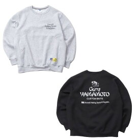 RUSSELL ATHLETIC [ラッセル アスレチック] Gary YAMAMOTO "Back Logo" Dri-Power Crew Shirt ゲーリーヤマモトコラボレーションバックロゴ Dri-Power クルースウェット RGY-2411 BDA