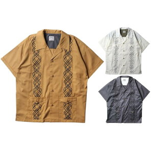 HOUSTON [�q���[�X�g��] CORD EMBRODERY SHIRT -WAIST POCKET- (COYOTE,OFF WHITE,CHACOAL) �R�[�h�h�J�V���c -�E�G�X�g�|�P�b�g- (�R���[�e,�I�t�z���C�g,�`���R�[��) ���� 41329 BFS