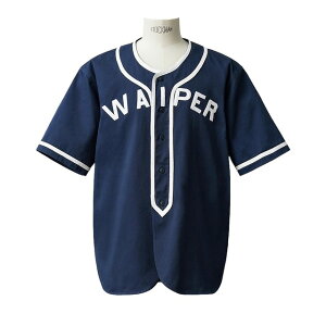 WAIPER [���C�p�[] BASEBALL SHIRT �x�[�X�{�[���V���c (GRAY) WP1045 BEA