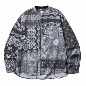 Liberaiders(���x���C�_�[�X) BANDANA SHIRT (BLACK) �o���_�i�V���c (�u���b�N) �����V���c 711032501 BEA