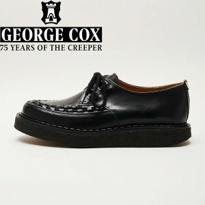 GEORGE COX (�W���[�W�R�b�N�X) HATTON (BLACK) �n�b�g�� (�u���b�N) ���U�[ ���o�[�\�[�� 03-001-D-040 BFS