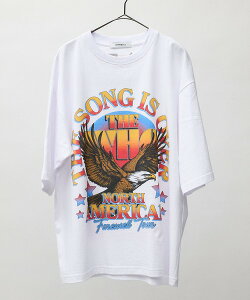 JOHNBULL [�W�����u��] �A�[�e�B�X�gT�V���c The Who / Eagle (�z���C�g,�u���b�N) JT263C33 BFA