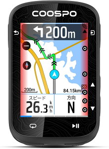 COOSPO CS600 �T�C�N���R���s���[�^ GPS �T�C�R�� 2.4�C���` �J���[�^�b�`�X�N���[�� ���]�� �i�rrt790