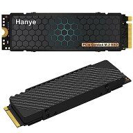 Hanye SSD 2TB PCIe Gen4x4 M.2 NVMe 2280 ヒートシンク搭載 rt802