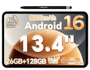 �^�u���b�g Android 16 ���� TECLAST T65 ��^ �^�u���b�g 13�C���` rt871