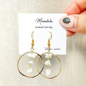 シェル フープピアス ピアス ボディピアスの通販 価格比較 価格 Com