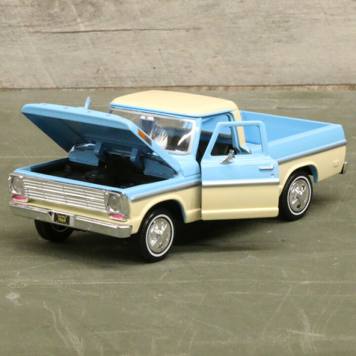 楽天市場 フォード ミニカー ピックアップトラック F 100 1969 1 24スケール ブルー グリーン Ford Moter Max モーターマックス Mancave マンケイブ 楽天市場 フォード ミニカー ピックアップトラック F 100 1969 1 24スケール ブルー グリーン Ford Moter Max モーターマックス Mancave マンケイブ