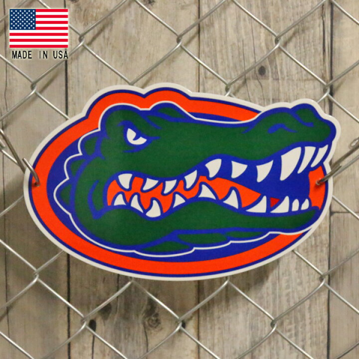 楽天市場】メタルサイン フロリダ ゲーターズ Florida Gators ロゴ 