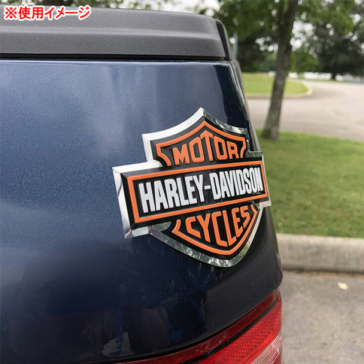 憧れの ハーレーダビッドソン バンパーステッカー Vロゴハーレー アメリカ雑貨 アメリカン雑貨 車 シール ブランド Recomenda Co