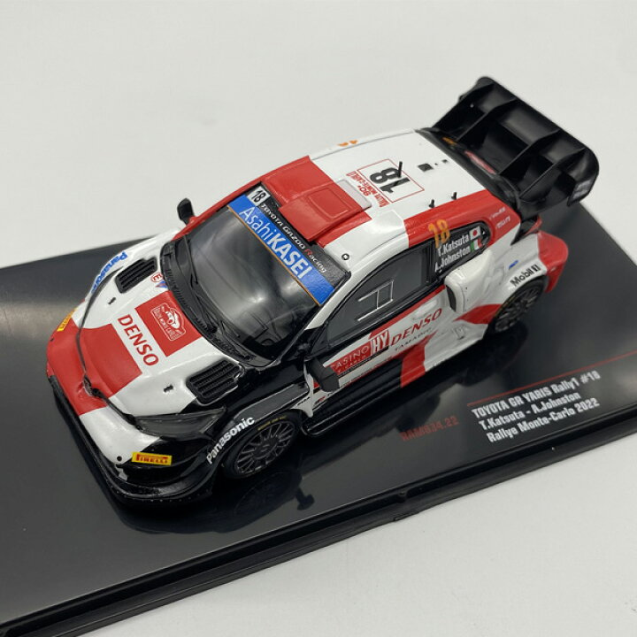 楽天市場】ixo ミニカー トヨタ GR ヤリス ラリー1 2022年モンテカルロ 