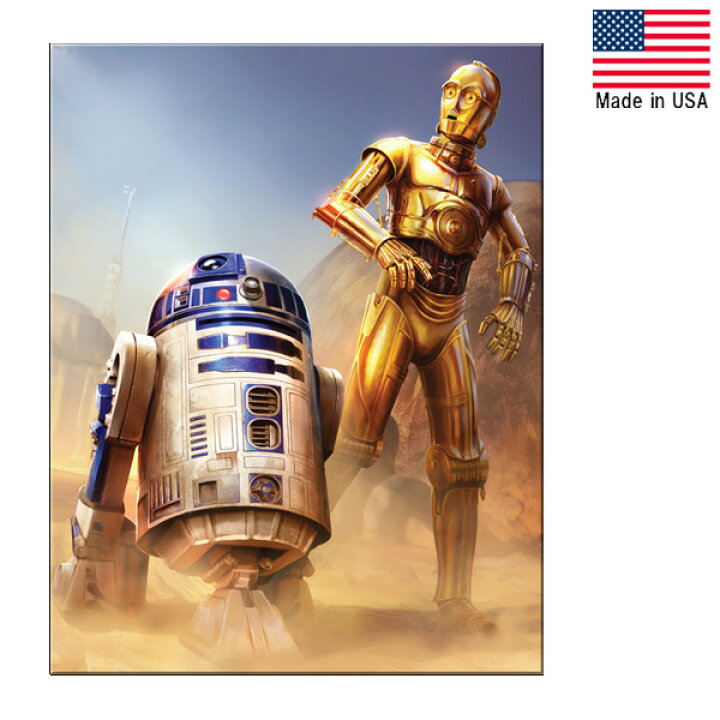 楽天市場】メタルサイン スターウォーズ C-3PO R2D2 看板 縦41cm×横 