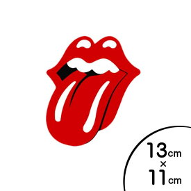 【Rolling Stones】ローリングストーンズ タン（Tongue）ステッカー 約13cm×11cm 【デカール シール ベロ】