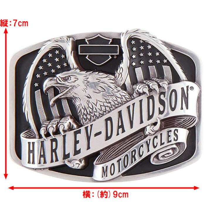 楽天市場】Harley-Davidson ハーレーダビッドソン ベルトバックル  