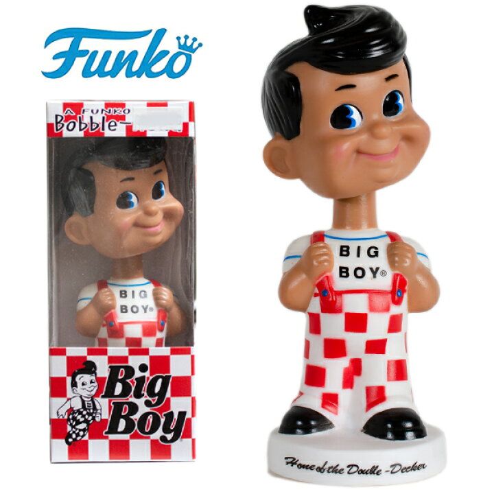 楽天市場】ファンコ ビッグボーイ フィギュア BIG BOY ボビングヘッド 