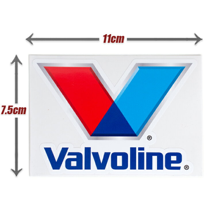 楽天市場 ステッカー バルボリン デカール Valvoline 約7 5cm 11cm シール オイル 車 レーシングステッカー かっこいい アメリカン おしゃれ バイク ヘルメット レトロ アメリカン雑貨 Mancave マンケイブ