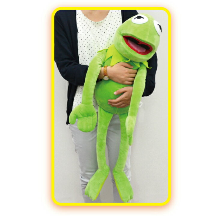 楽天市場】カーミット ぬいぐるみ Lサイズ 全長60cm □ KERMIT セサミ 