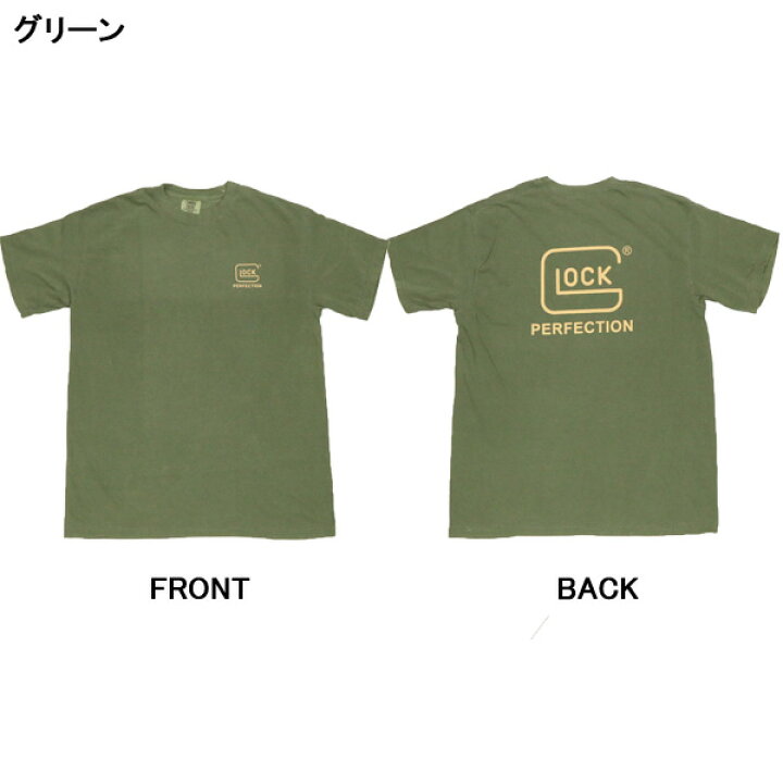 楽天市場】Glock Perfection グロック オフィシャル Tシャツ 半袖 M 