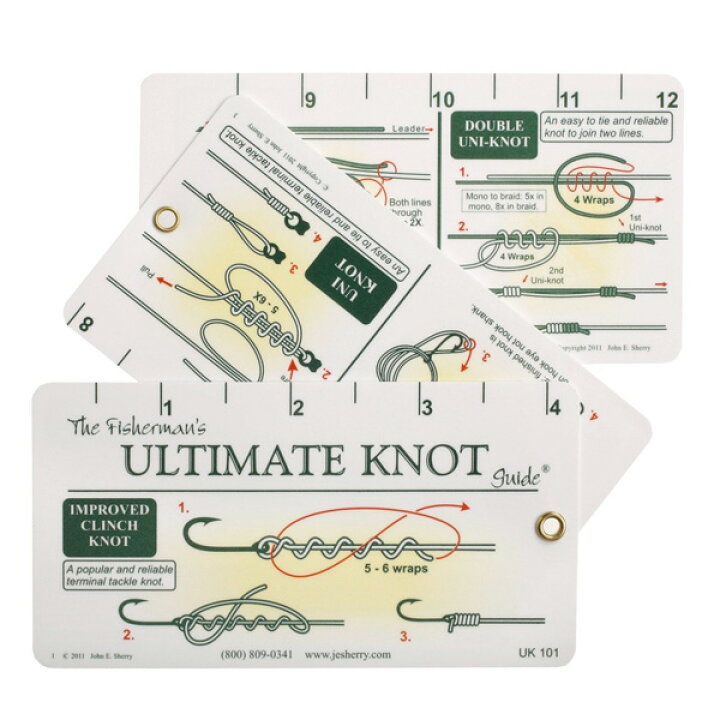 楽天市場 フィッシングノット 釣り糸の結び方 プラスチックカード アウトドア 釣り バス釣り 初心者 テンカラ Mancave マンケイブ