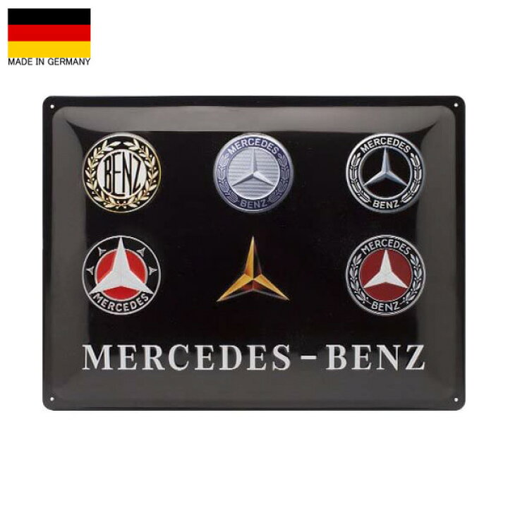 【大特価!!】 Mercedes benz ブリキ看板