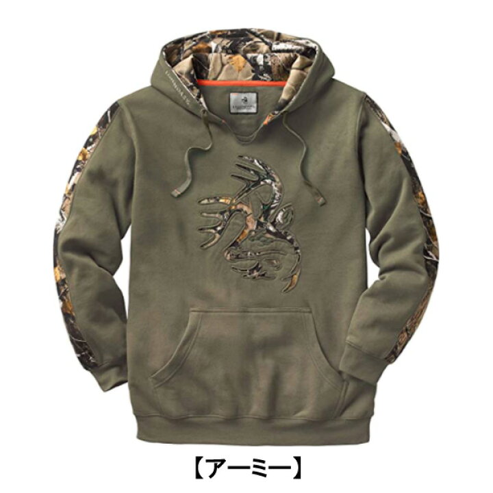 楽天市場 Legendary Whitetails レジェンダリーホワイトテイルズ メンズ リアルツリーカモ フード付きパーカー Outfitter Hoodie Mサイズ Lサイズ 防寒 寒さ対策 アパレル 冬 Mancave マンケイブ