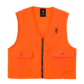 ブローニング ベスト セーフティー ブレイズ ハンティングベスト Sサイズ Mサイズ Lサイズ オレンジ ■ BROWNING 狩猟 メンズ