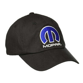 【帽子・キャップ】【モパー】MOPAR ロゴ 刺繍 ベースボール キャップ ブラック【野球帽 ハット カーブランド 車】