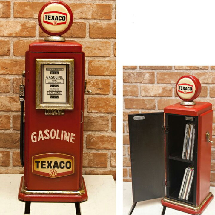 楽天市場】【マルチ キャビネット】ガスポンプ型 TEXCO ROUTE66 