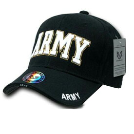 【ラピッドドミナンス】【帽子 キャップ】US ARMY 立体刺繍 メンズ ブラック【RAPID DOMINANCE アパレル ミリタリー 米軍 陸軍】
