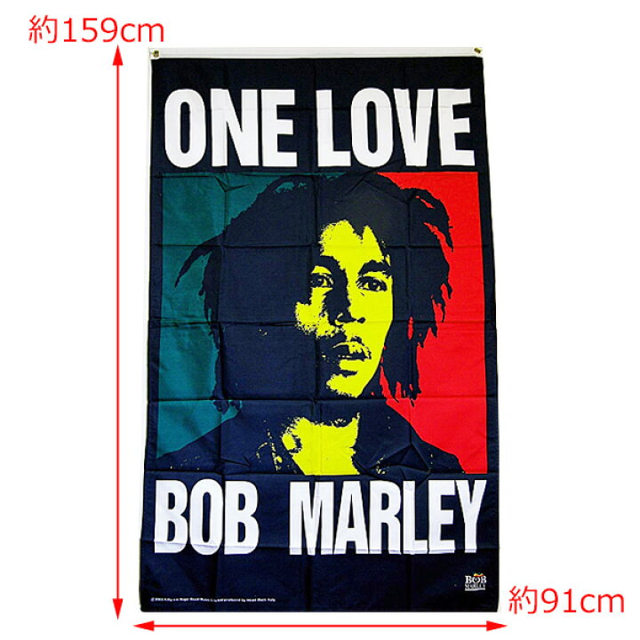 入手困難Bob Marley ボブマーリー レア フラッグ イタリア製 おまけ付 