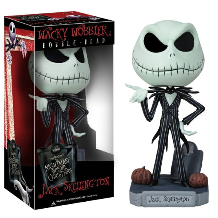 楽天市場 ファンコ ボビングヘッド ジャック スケリントン ナイトメアビフォアクリスマス Jack Skellington Nightmare Before Christmas Funko ディズニー インテリア ディスプレイ 飾り 置物 フィギュア Mancave マンケイブ