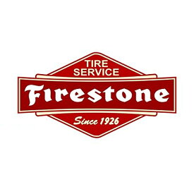【ステッカー シール】FIRESTONE ファイアストン ロゴ デカール 約10cm×約18.5cm【ブリヂストン 自動車 アメリカ タイヤ 雑貨 小物 サイン】