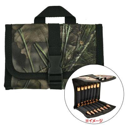 モッシーオークライフルカートリッジポケットポーチモッシーオーク柄■MossyOak銃弾バレット迷彩ミリタリーハンティング狩猟