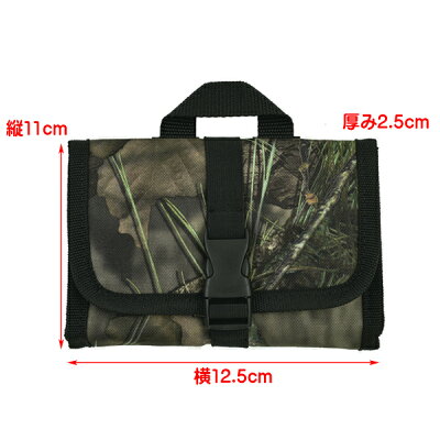 モッシーオークライフルカートリッジポケットポーチモッシーオーク柄■MossyOak銃弾バレット迷彩ミリタリーハンティング狩猟