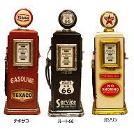【10%オフ!】 【マルチ キャビネット】ガスポンプ型 TEXCO ROUTE66 GASOLINE ビンテージ調 CD ラック 【…