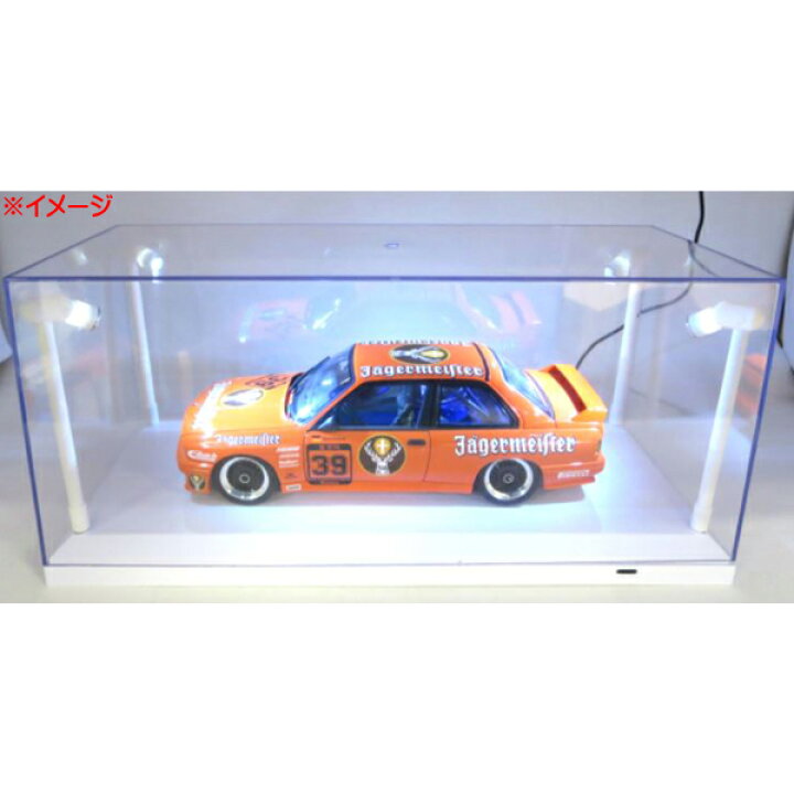 楽天市場】LEDライト付き ミニカー ショーケース 1:18 スケール用 USB 