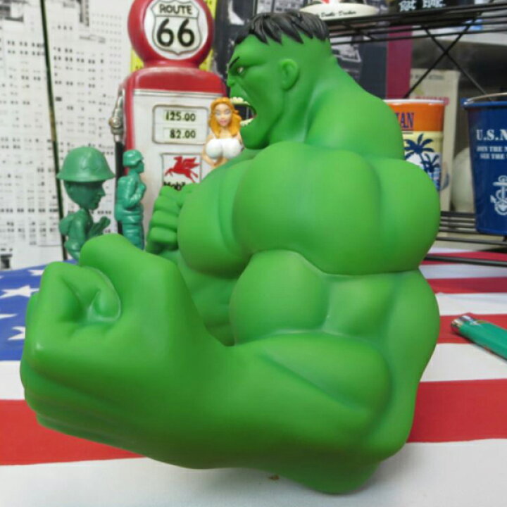 楽天市場】貯金箱 ハルク バスト バンク □ HULK アベンジャーズ 