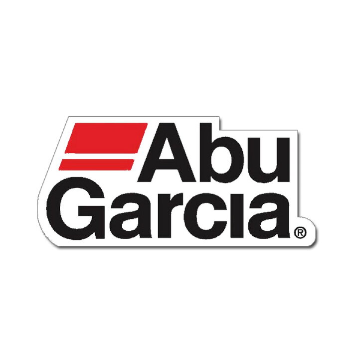 楽天市場 ステッカー シール Abu Garcia ロゴ ステッカー 約6cm 13cm アブ ガルシア フィッシング 釣り 釣具 雑貨 ビニール カーステッカー 車 Mancave マンケイブ