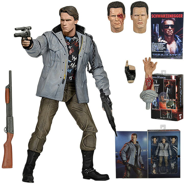 楽天市場】NECA ターミネーター2 テックノアール T-800 7インチ 