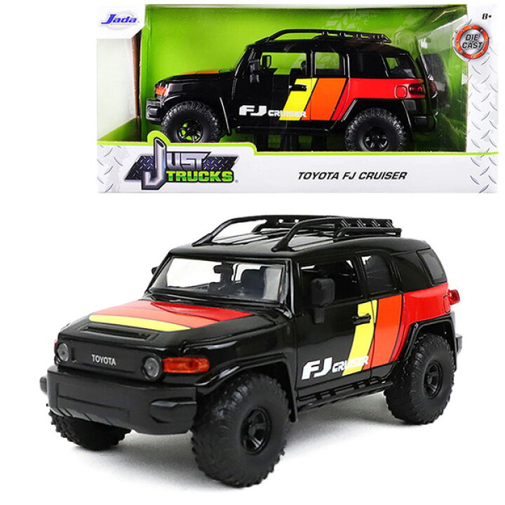 楽天市場 Jadatoys ミニカー トヨタ Fjクルーザー カスタム 1 24スケール ブラック Toyota Fj Cruiser 車 カー おもちゃ トイ コレクション Mancave マンケイブ